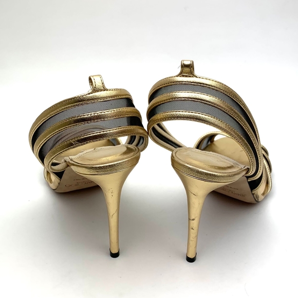 JIMMY CHOO Betty Illusion Sandal sz 8 - Picture 8 of 14